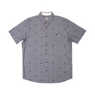 Signals Short Sleeve Woven Shirt - Navy