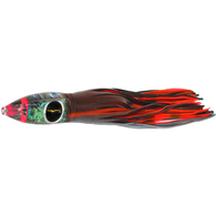 Wicked 10" Game Lure - BROWN ORNAGE/ GOLD DOT 