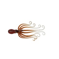 3D Octopus Lure - Brown Glow