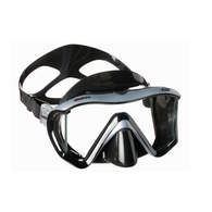 i3 Dive Mask - Silver/Black 