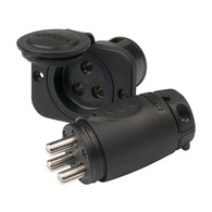 ConnectPro 12-48v 70A Trolling Motor/Electric Reel Plug+Socket 