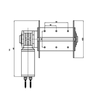 3000Sss Stainless Anchor Winch W/Rope/Chain/Acc. Pk (To 15M)