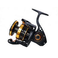 Monster Game 8000XH/16000S Spin Reel - Black / Gold
