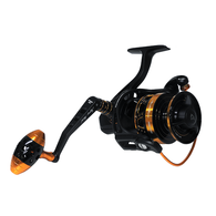 Monster Game 8000Xh/16000S Spin Reel - Black / Gold