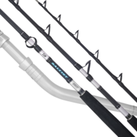 Seaborg 1200Mj / Saltist 56Ht Bent Butt Electric Set W/Braid