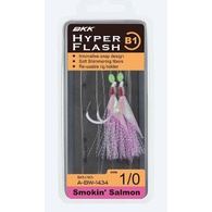 Hyper Flash Lumo Circle Flasher Rig - Smokin' Salmon
