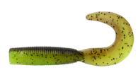 Baitjunkie 2.5" Grub Softbait - GP Chartreuse UV