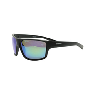 Vanquish Sunglasses - Black w/ Mirror Lens