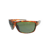 Plugger Polarised Sunglasses - Tortoise Shell / Green Lens