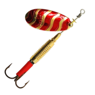 VELTIC LURE SPINNER RED/GOLD