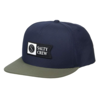 Alpha Tech 5 Panel Cap - Navy / Ash