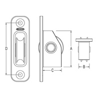 Rf25711 5Mm X 20Mm Block Exit Cover