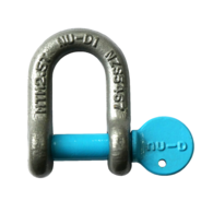 10mm Galvanised Towing Dee Shackle 2500kg