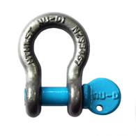 8mm Galvanised Towing Bow Shackle 1500kg