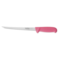 Pink Progrip Narrow 22cm Filleting Knife