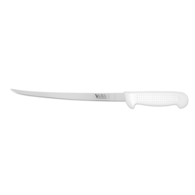 White Progrip Narrow 25cm Filleting Knife 