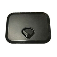 375MM X 270MM ABS 1 Latch Hatch - Black