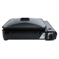 Portable 1 Burner Grill Stove w/ Pan (Disp.Cyl)