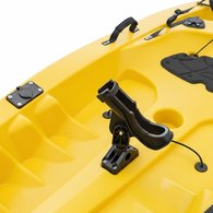 3.05M Fishing Kayak W/Wheel, Rodholders -Yellow