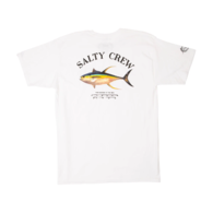 Ahi Mount Short Sleeve Tee-Shirt - White