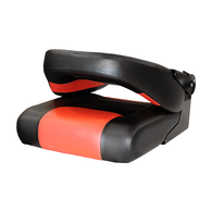 Viper Super Deluxe Fisherman Seat - Black/Red 