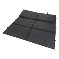 200W Canvas Foldable Solar Panel with Regulator / Plugs