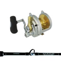 Talica 50 2-Speed / Status Bluewater Bent Butt Roller Tip 5'6 Combo 24-37kg 