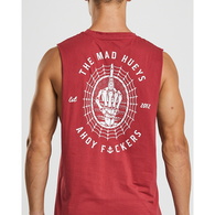 Bone To Be Wild Muscle T-Shirt - Maroon