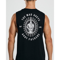 Bone To Be Wild Muscle T-Shirt - Black