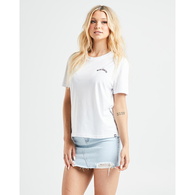 Marlin Rodeo Womans Short Sleeve T-Shirt - White