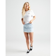 Marlin Rodeo Womans Short Sleeve T-Shirt - White