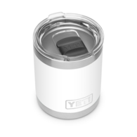 Lowball Rambler 10Oz White W/Lid