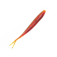 Livies Black Label Softbait 5" Jerkshad - Engine Oil 5-Pk