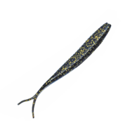 Livies Black Label Softbait 7" Jerkshad - Black Ninja 4-Pk