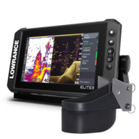 Elite FS 9" GPS/Fishfinder w/TM260 1kw Transducer + Chart