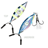 LED Flashing Jack Flash Jig - Blue Mackerel