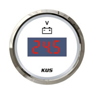 Digital Voltmeter Gauge SS 52mm 9-32v