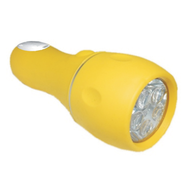 Waterproof 5 LED Torch (C Batteries)