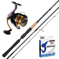 Laguna 4000LT / Legalis 762MHFS 7'6" 4-8KG Softbait Combo 2-Piece