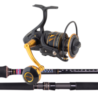 Slammer IV 6500 / Ocean Assassin 7'7" PE4-6 Topwater Spin Combo 2-Piece