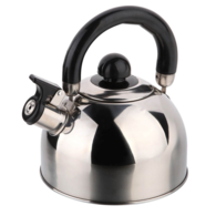 Premium SS Whistling Kettle 2 Litre (Collapsible Handle- Coronet Style)