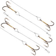 Single Hook Rig for Spinner Lures - 5 Pack