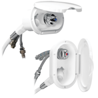 External Flush Mount Shower Kit - 178 x 117 x 84mm