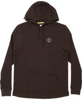 Tippet Thermal Hooded Knitted top - Black