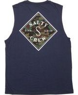 Decoy Sleeveless Tank Singlet - Navy