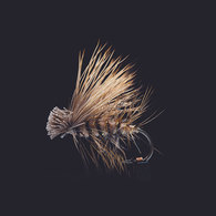 Elk Hair Caddis Tan Dry Freshwater Trout Fly