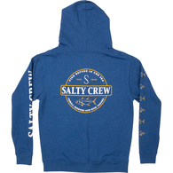 Deep Sea Zip Boys Fleece - Royal Heather