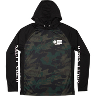 Alpha Flag Pinnacle Long Sleeve Tech T-Shirt with Mask - Camo