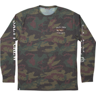 Bruce Long Sleeve Tech UPF40+ T-Shirt / Fishing Jersey - Camo