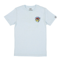 Sportfishing Boys Short Sleeve T-Shirt - Light Blue Heather